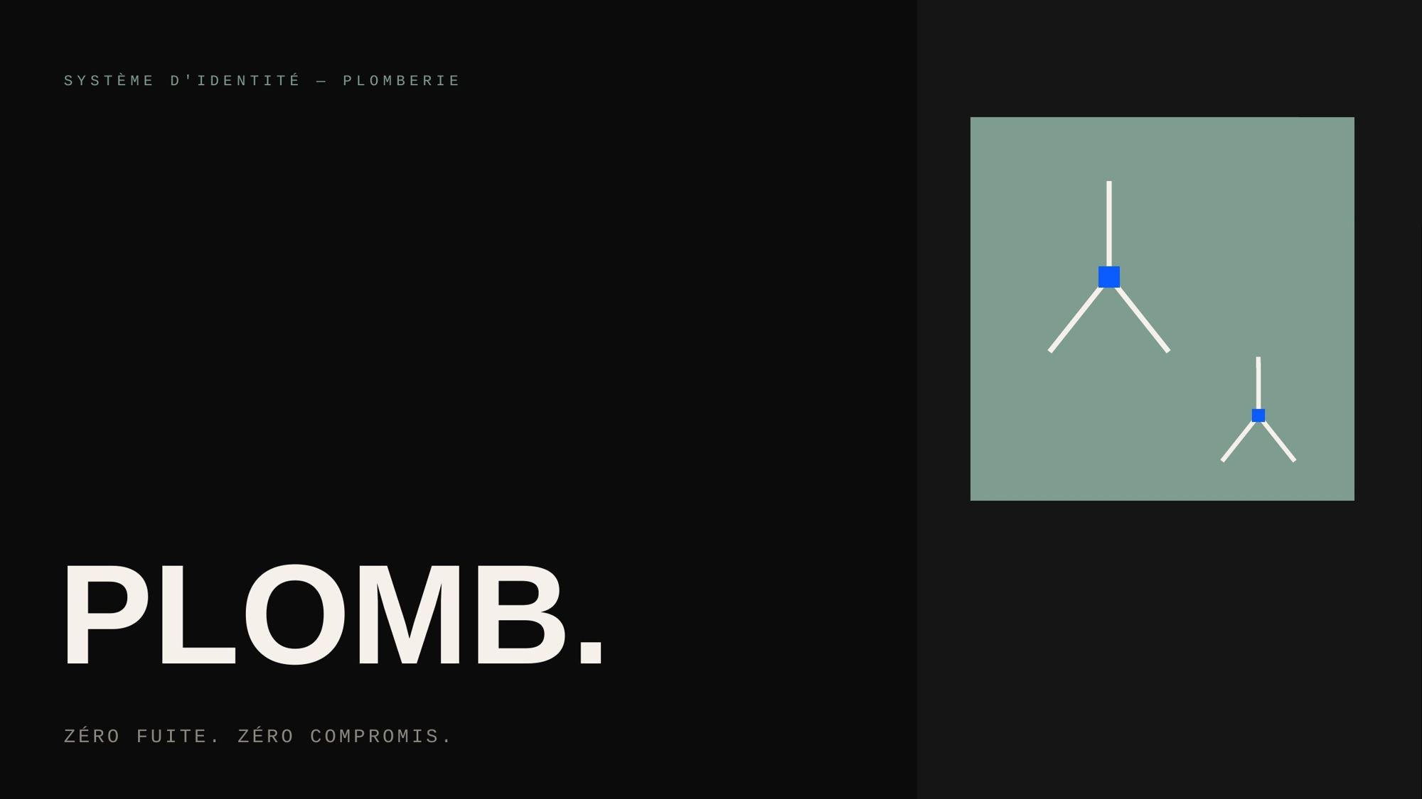 PLOMB. : Plomberie · Artisan